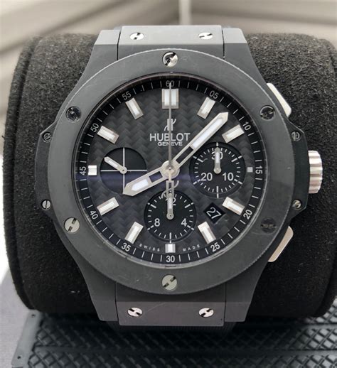 hublot big bang evolution black magic|Hublot geneve big bang chronograph.